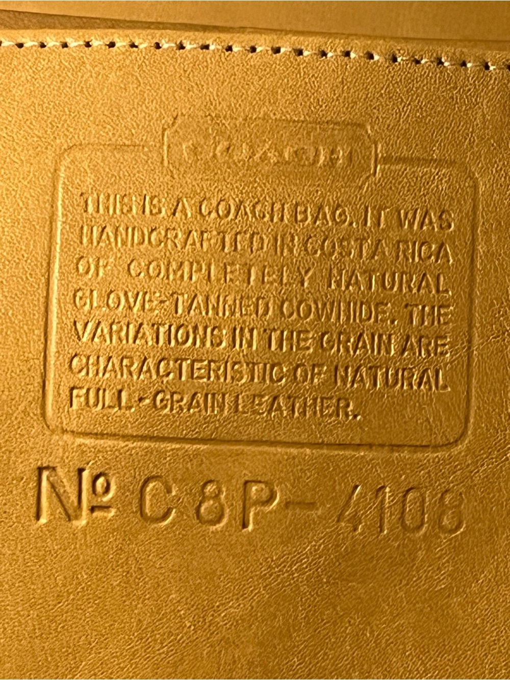 Vintage coach SoHo flap shoulder bag 4108 - Picture 7 of 13